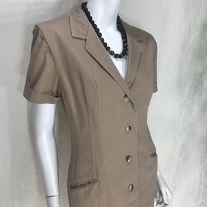Vintage Khaki Banana Republic Dress
